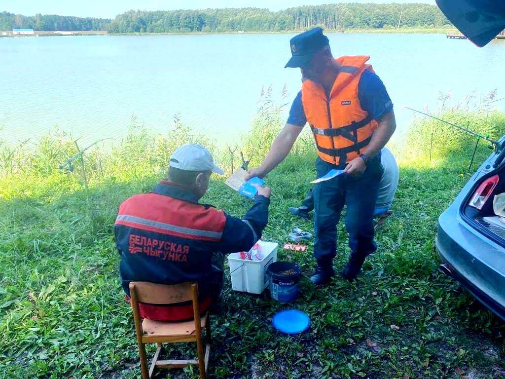 Рейд ГРОЧС по водоемам Барановичей